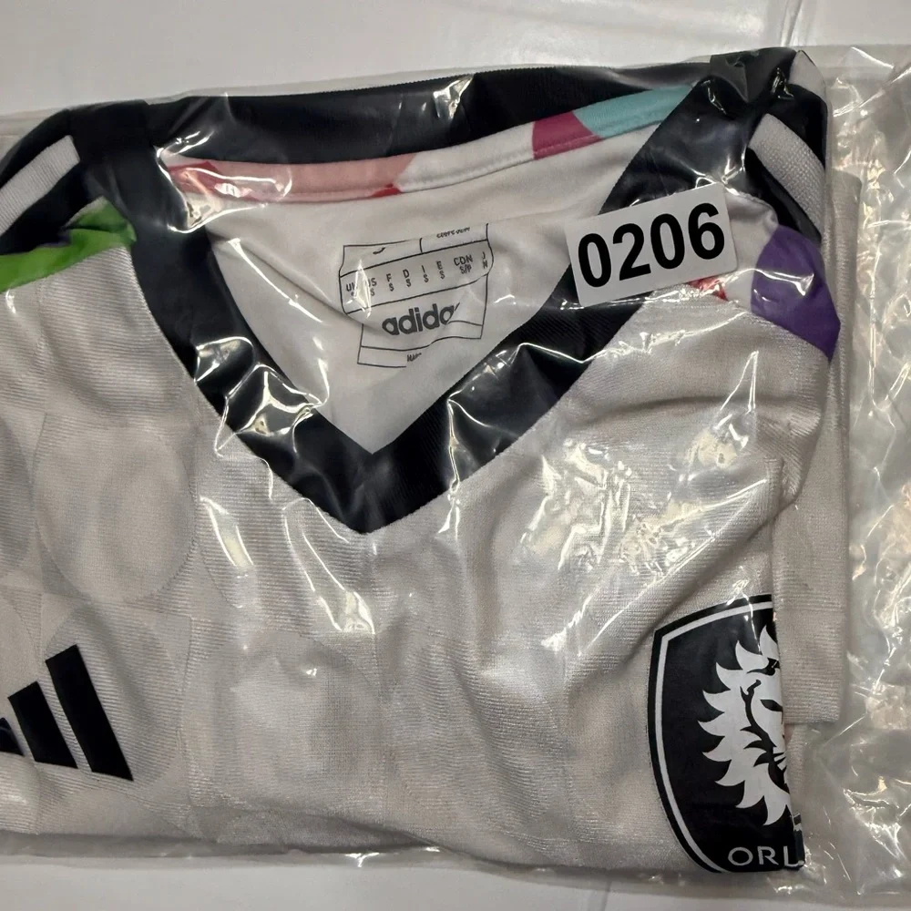 2023 Adidas MLS Men's Orlando City SC  Pre-Match Soccer Jersey Small 0206 A2